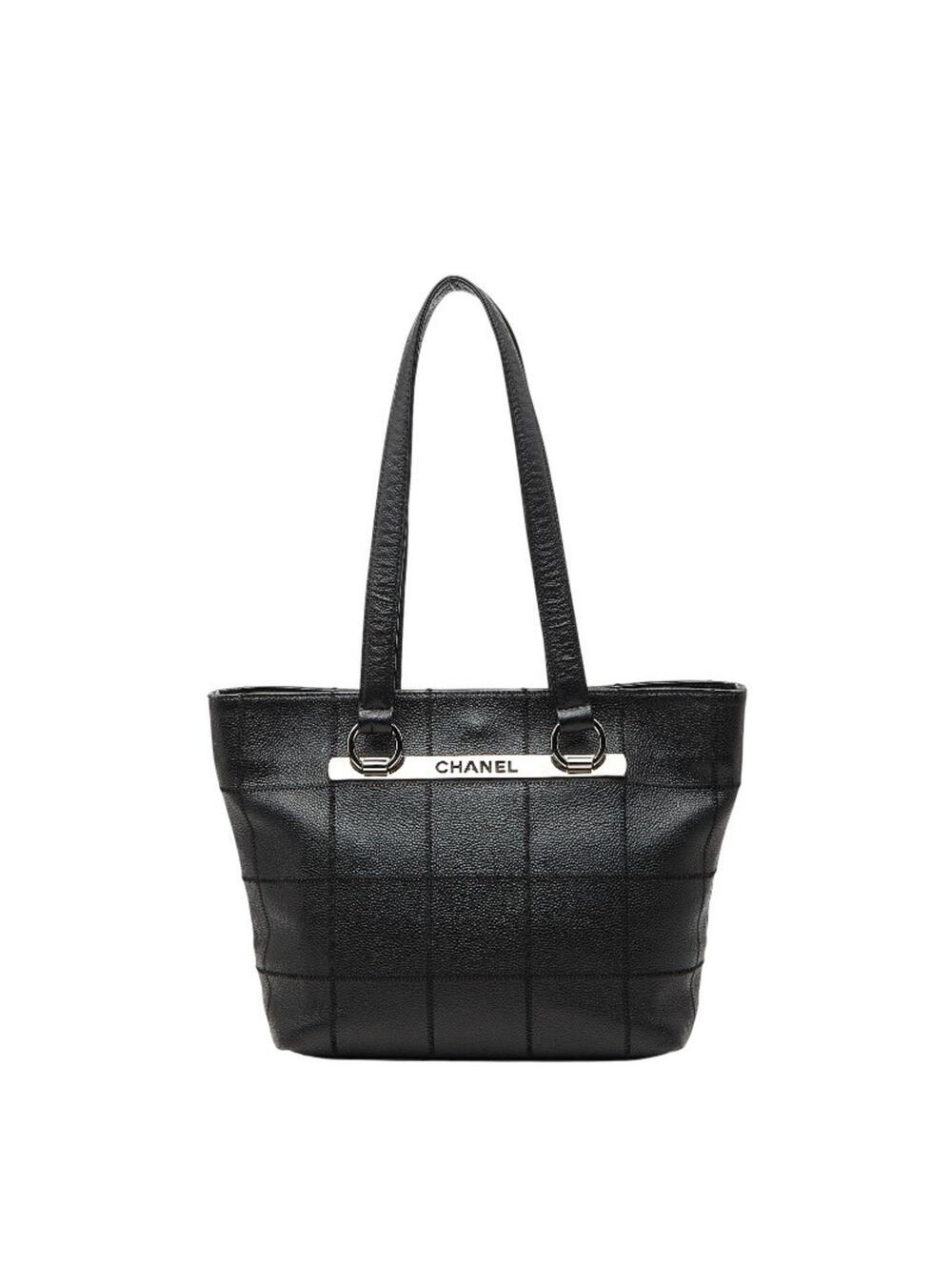 Chanel Square Stitch Tote Caviar Medium #245556C14B